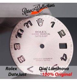 Dial Quadrante Rolex 116300 116634 Grey Roman Number DateJust 0081