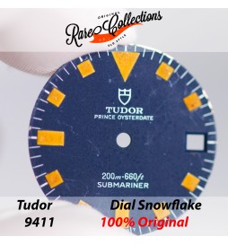 Dial Tudor Submariner Snowflake Ref 9411 Original Blue Dial Vintage
