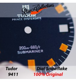 Dial Tudor Submariner Snowflake Ref 9411 Original Blue Dial Vintage