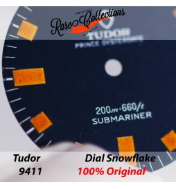 Dial Tudor Submariner Snowflake Ref 9411 Original Blue Dial Vintage