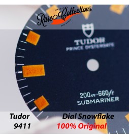 Dial Tudor Submariner Snowflake Ref 9411 Original Blue Dial Vintage
