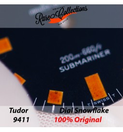 Dial Tudor Submariner Snowflake Ref 9411 Original Blue Dial Vintage