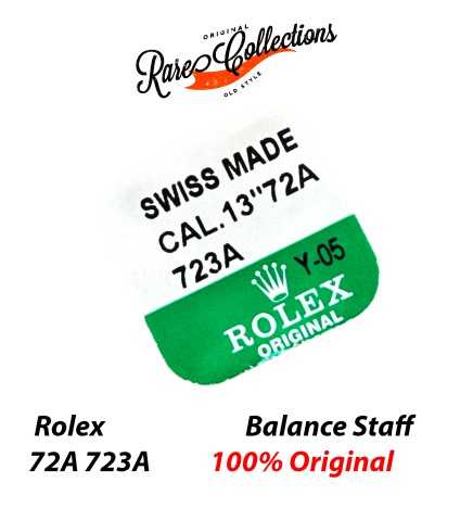 Blister Nuovo Rolex 72A 723A Axle Balance Asse Bilanciere Staff