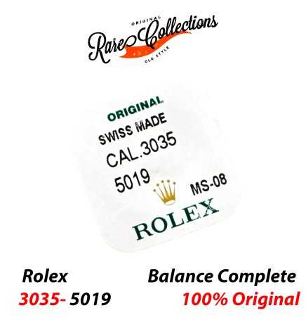 Blister NEW Nuovo Rolex 3035 5019 Balance Complete Bilanciere