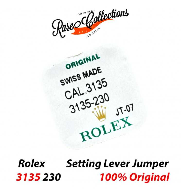 Blister NEW Rolex 3135-230 Setting Lever Jumper Ponte