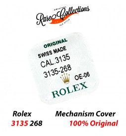 Blister NEW Nuovo Rolex 3135-268 Mechanism cover Mounted Coperchio meccanismo montato