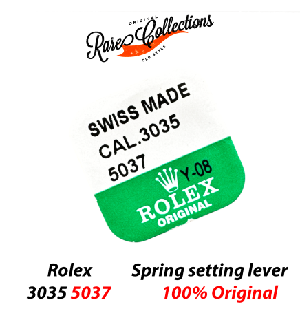 Blister NEW Nuovo Rolex 3035 5037 Setting Lever Spring Molla per Leva di regolazione