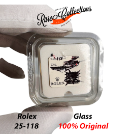 USED Usato Vetro Glass Rolex B25-118 1600 1601 1602 1607 1611 1610 Plexy ORIGINAL