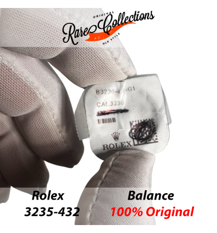 NEW Blister Rolex 3235-432 Balance Complete Parachrom Blu Bilanciere