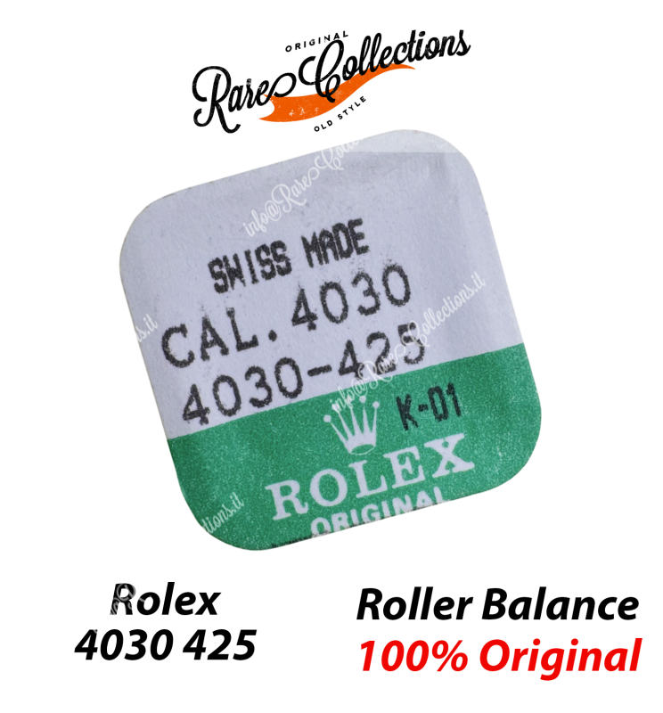 Blister Nuovo Rolex Wheel 4030-425 Roller Daytona Balance Bilanciere Balance