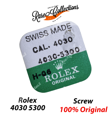 NEW Nuovo Blister Rolex 4030-5300 Screw for Click X1 Vite per Click