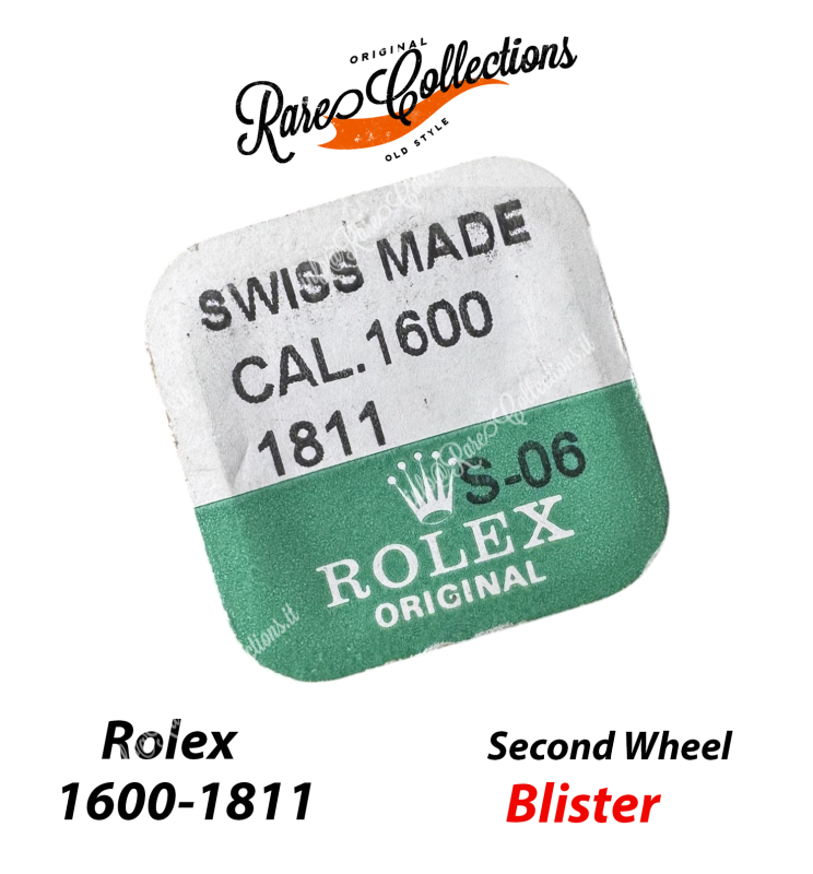 Rolex 1600 1811 Second Wheel Blister Ruota dei Secondi