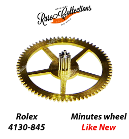 Rolex 4130-845 Minutes wheel for hour counter Pari al nuovo Ruota della minuteria contatrice delle ore