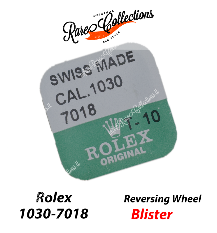 Rolex 1030 7018 Reversing Wheel Mounted whit Clicks Blister Ruota Invertitore montata con Cricchi