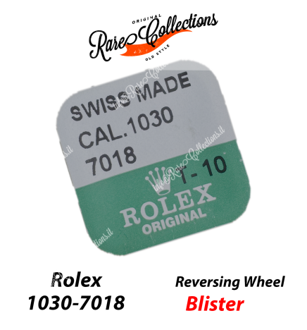 Rolex 1030 7018 Reversing Wheel Mounted whit Clicks Blister Ruota Invertitore montata con Cricchi