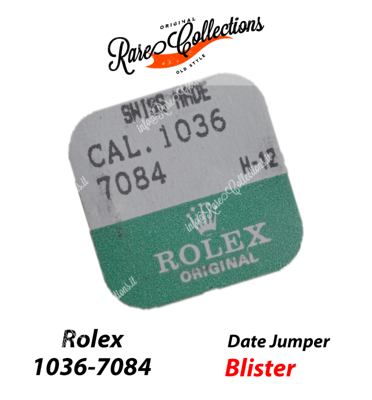 Rolex 1036 7084 Date Jumper Blister Scatto data