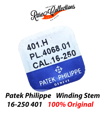 Patek 16-250 401.H 4068.01 Winding Stem Blister Albero di carica