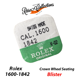 Rolex 1600 1842 Crown Wheel Seating Blister Alloggio Ruota Corona