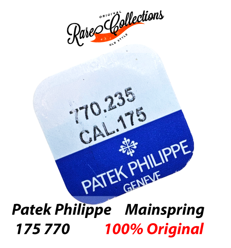 Patek 175 770 235 Mainspring Blister molla bariletto