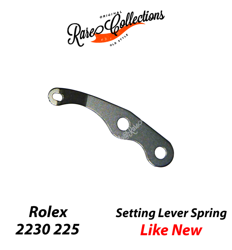 Rolex 2230-225 Setting for Lever Spring Pari al nuovo Molla del Tiretto