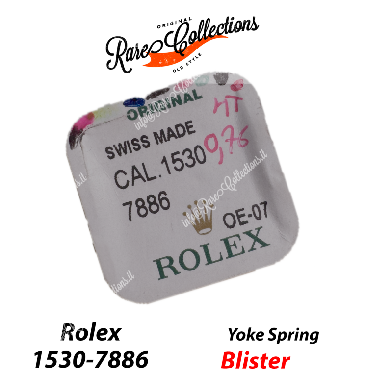 Rolex 1530 7886 Yoke Spring Blister Molla della Bascula
