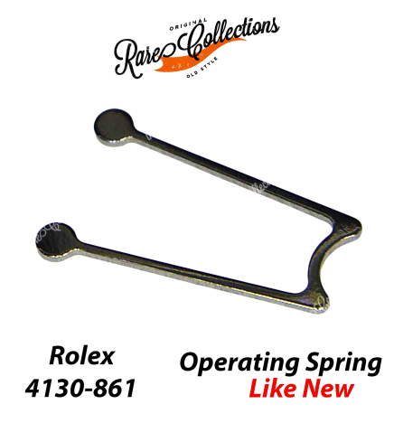 Rolex 4130-861 Operating lever Spring Pari al nuovo Molla di Comando