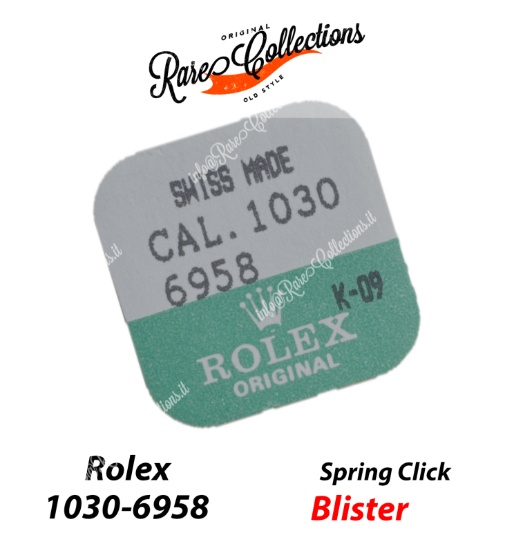 Rolex 1030 6958 Click Spring Blister Molla per