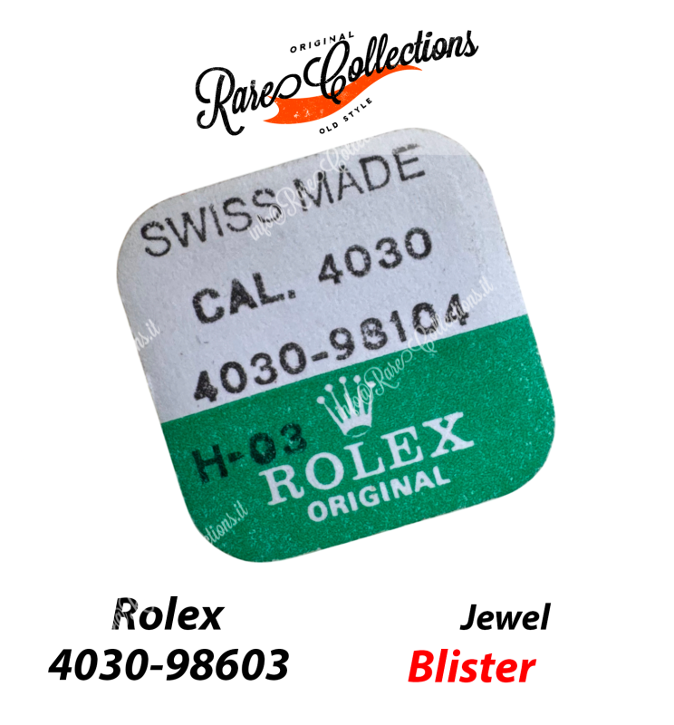 Rolex 4030-98603 Bush for hour counting wheel lower Blister Boccola del Contatore delle Ore Sotto