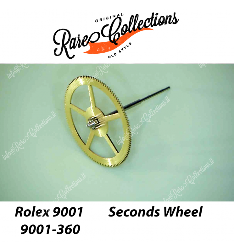 NEW Nuovo Data Seconds Wheel Rolex 9001-360 Ruota Secondi Nuovo Skydweller