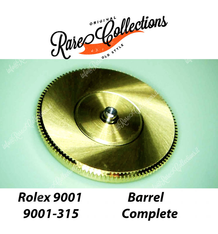 NEW Nuovo Rolex 9001-315 Barrel With Arbor and Mainspring Bariletto Skydweller