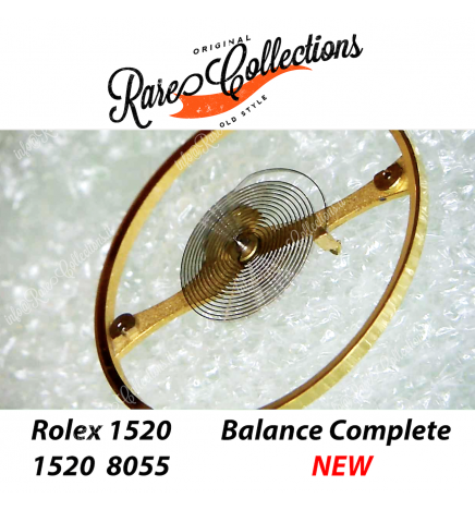 NEW Nuovo Rolex 1520 8055 1525 GRIGIO Balance Complete Bilanciere GREY