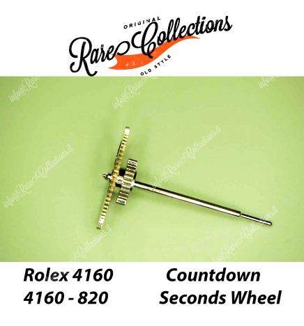 NEW Nuovo Rolex Daytona 4160-820 4161 Chronograph Wheel Ruota Cronografo Silver