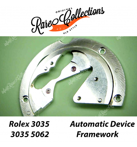 NEW Nuovo Rolex 3035 5062 Automatic Device Framework Bridge