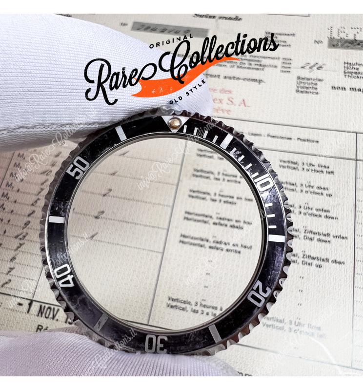 Ghiera COMPATIBILE Bezel Complete per Rolex 5512 5513 Submariner