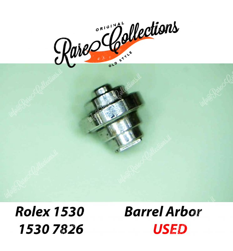USED Usato Rolex 1530 7826 Arbor Bariletto Perno Bariletto Barrel