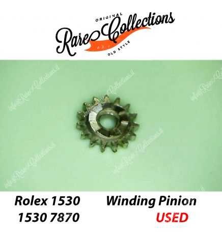 USED Usato Rolex 1530 7870 Winding Pinion Ponte Ricambio