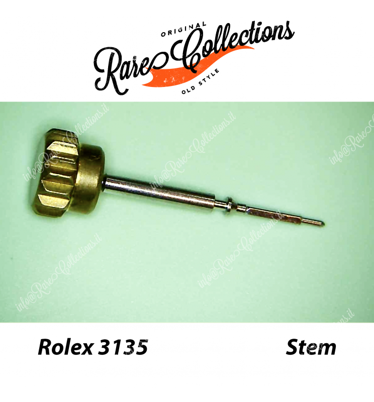 NEW Nuovo Rolex Winding Stem 3130 3135 3155 3186 3185 Service Servizio Albero