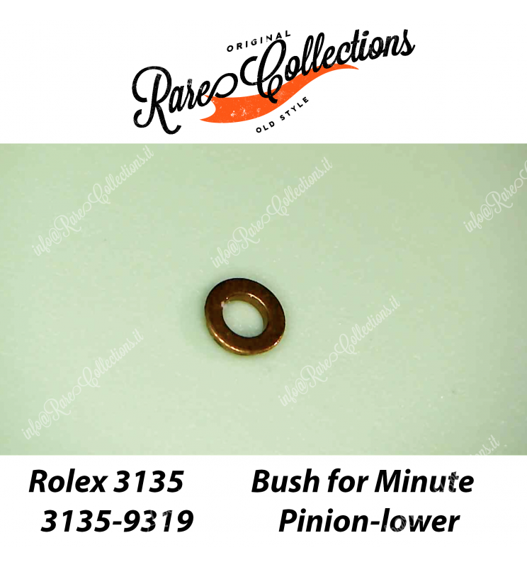 NEW Nuovo Rolex 3135-9319 Bush for Minute Pinion Lower Anello Pignone minuti