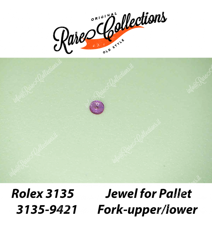 NEW Nuovo Rolex 3135-9421 Jewel for Pallet fork Upper/lower Gioiello Ancora Superiore/inferiore