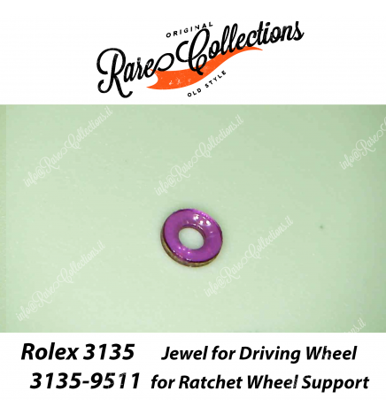 NEW Nuovo Rolex 3135-9511 Jewel for Driving Ratchet Wheel Upper/Lower Gioiello