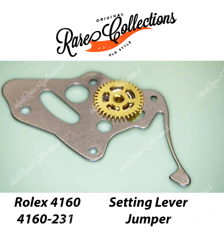NEW Nuovo Rolex 4160-231 Spring Lever Jumper Ricambio