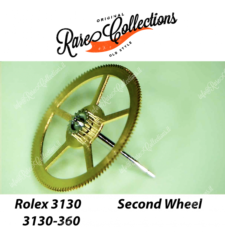 NEW Nuovo Rolex 3130-360 Second Wheel Ruota Secondi