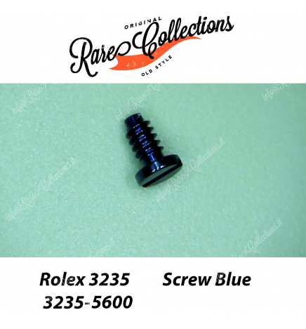 NEW Nuovo Rolex 3235-5600 Screw Blu Vite Blu