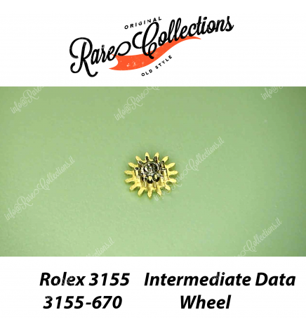 NEW Nuovo Intermediate Data Wheel Rolex 3155-670 Ruota Data intermedia Nuovo