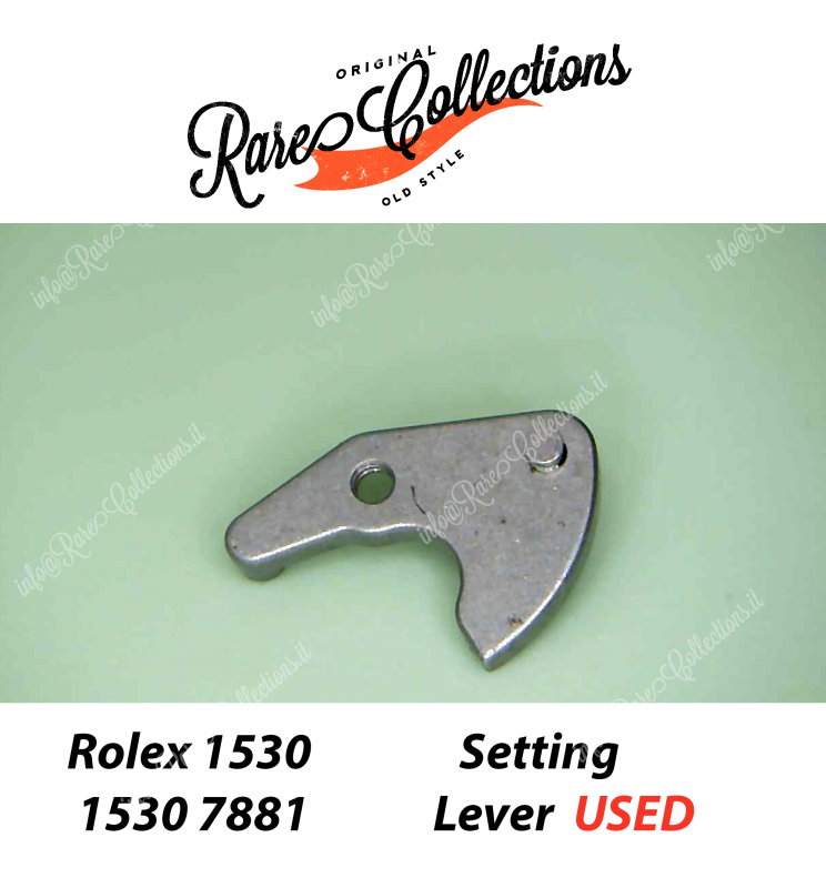 USED Usato Rolex Setting Lever Rolex 1570 1530 1575 1565 1560 codice code 7881