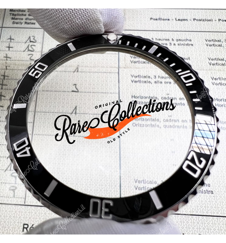 USED Usato Bezel Inserto Ceramica Rolex 116610 Submariner Completo Nero