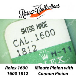 NEW Nuovo Rolex 1600 1812 Blister Minute Pinion With Canon Pinion Ricambio