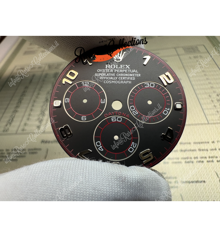 USED USATO Quadrante Dial Daytona 116520 4130 Racing 116509 116519 LUMINOVA 0053