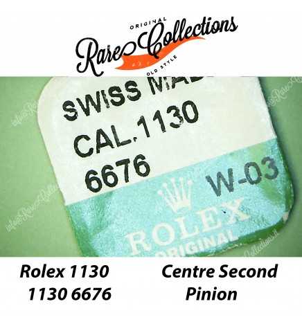 NEW per Rolex 1130 6676 Nuovo centre Second pinion Pignone Secondi Ricambio