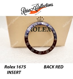USED Usato Rolex Insert Inserto Rolex 1675 GMT-Master Rare Rosso Blu retro ROSSO